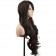 Wigs Long Curly Wavy Wig Cosplay Costume Parties Wig(Black)